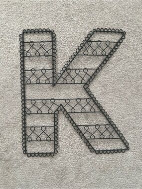 Pottery Barn Wire Letter